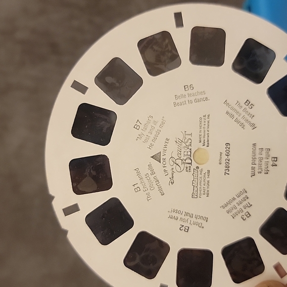 1998 3D View-Master Viewers Blue w/Orange Reel Slide - Picture 4 of 11